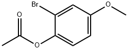 4-ACETOXY-3-BROMOANISOLE Struktur