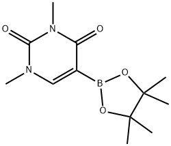 1,3-DIMETHYLURACIL-5-BORONIC ACID PINACOL ESTER Struktur