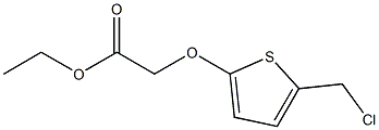 ETHYL (2-CHLORO-5-THENOYL)ACETATE Struktur