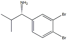 (1S)-1-(3,4-DIBROMOPHENYL)-2-METHYLPROPYLAMINE Struktur