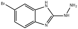 5-BROMO-2-HYDRAZINO-1H-1,3-BENZIMIDAZOLE Struktur