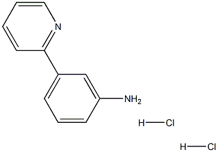 2-(3-AMINOPHENYL)PYRIDINE DIHYDROCHLORIDE Struktur