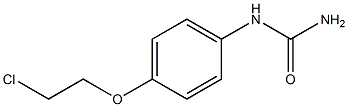 [4-(2-CHLORO-ETHOXY)-PHENYL]-UREA Struktur