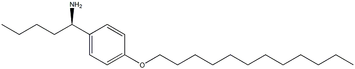 (1R)-1-(4-DODECYLOXYPHENYL)PENTYLAMINE Struktur