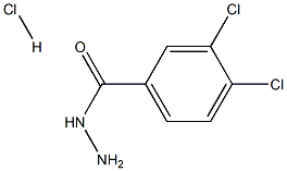 3,4-DICHLORO-BENZOIC ACID HYDRAZIDE HYDROCHLORIDE Struktur