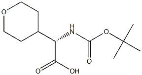 BOC-(2S)-GLY-4-PYRANOYL Struktur