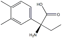 (2S)-2-AMINO-2-(3,4-DIMETHYLPHENYL)BUTANOIC ACID Struktur