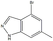 4-BROMO-6-METHYL (1H)INDAZOLE Struktur