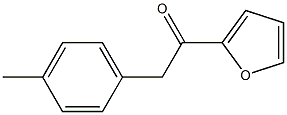 1-(2-FURYL)-2-(4-METHYLPHENYL)ETHAN-1-ONE Struktur