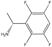 (1R)-1-(2,3,5,6-TETRAFLUOROPHENYL)ETHYLAMINE Struktur