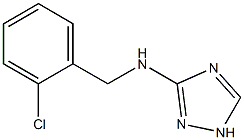 N-(2-CHLOROBENZYL)-1H-1,2,4-TRIAZOL-3-AMINE Struktur