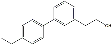 3-(4-ETHYLPHENYL)PHENETHYL ALCOHOL Structure