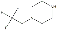 1-(2,2,2-TRIFLUOROETHYL)PIPERAZINE Struktur