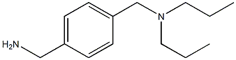 N-[4-(AMINOMETHYL)BENZYL]-N,N-DIPROPYLAMINE Struktur