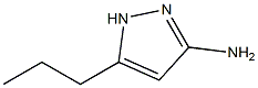 3-AMINO-5-PROPYLPYRAZOLE Struktur