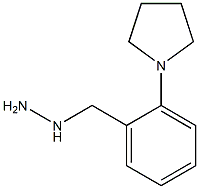 (2-PYRROLIDIN-1-YL-BENZYL)-HYDRAZINE Struktur