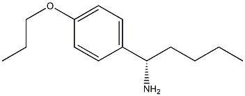 (1S)-1-(4-PROPOXYPHENYL)PENTYLAMINE Struktur