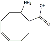 8-AMINOCYCLOOCT-4-ENECARBOXYLIC ACID Struktur