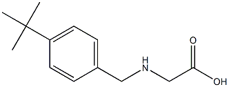 [(4-TERT-BUTYLBENZYL)AMINO]ACETIC ACID Struktur