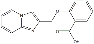 2-(IMIDAZO[1,2-A]PYRIDIN-2-YLMETHOXY)BENZOIC ACID Struktur