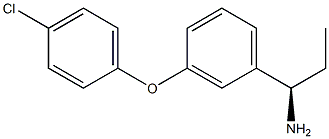 (1R)-1-[3-(4-CHLOROPHENOXY)PHENYL]PROPYLAMINE Struktur