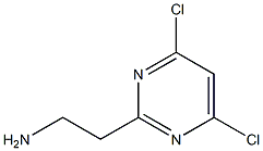 (4,6-DICHLORO-PYRIMIDIN-2-YL)-ETHYL-AMINE Struktur