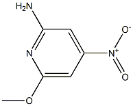 6-METHOXY-4-NITROPYRIDIN-2-AMINE Struktur