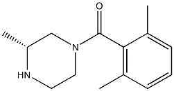 (R)-2-METHYL-4-(2',6'-DIMETHYL)-BENZOYLPIPERAZINE Struktur