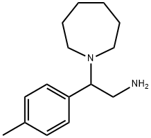 2-AZEPAN-1-YL-2-P-TOLYL-ETHYLAMINE Struktur