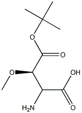 BOC-(R)-2-AMINO-3-METHOXYLPROPANOIC ACID Struktur