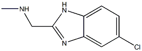 (5-CHLORO-1H-BENZOIMIDAZOL-2-YLMETHYL)-METHYL-AMINE Struktur