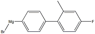 4-(4-FLUORO-2-METHYLPHENYL)PHENYLMAGNESIUM BROMIDE Struktur