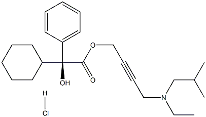 (S)-DIMETHYL OXYBUTYNIN HCL Struktur