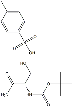 BOC-SERINAMIDE-TOSYLATE Struktur