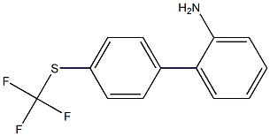 4'-[(TRIFLUOROMETHYL)THIO]-1,1'-BIPHENYL-2-AMINE Struktur