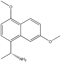 (1R)-1-(4,7-DIMETHOXYNAPHTHYL)ETHYLAMINE Struktur