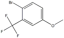 2-BROMO-5-METHOXYBENZOTRIFLUORIDE Struktur