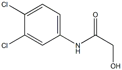 N-(3,4-DICHLOROPHENYL)-2-HYDROXYACETAMIDE Struktur