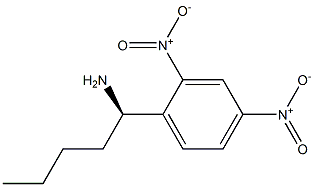 (1R)-1-(2,4-DINITROPHENYL)PENTYLAMINE Struktur