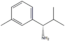 (1S)-2-METHYL-1-(3-METHYLPHENYL)PROPYLAMINE Struktur