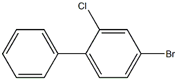 4-BROMO-2-CHLOROBIPHENYL Struktur