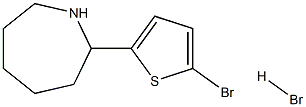 2-(5-BROMO-2-THIENYL)AZEPANE HYDROBROMIDE Struktur