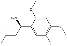 (1R)-1-(2,4,5-TRIMETHOXYPHENYL)BUTYLAMINE Struktur