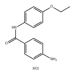 4-AMINO-N-(4-ETHOXYPHENYL)BENZAMIDE HYDROCHLORIDE Struktur