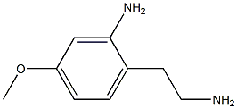 2-(2-AMINO-ETHYL)-5-METHOXY-PHENYLAMINE Struktur