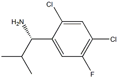 (1S)-1-(2,4-DICHLORO-5-FLUOROPHENYL)-2-METHYLPROPYLAMINE Struktur