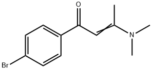 1-(4-BROMOPHENYL)-3-(DIMETHYLAMINO)-2-BUTEN-1-ONE Struktur