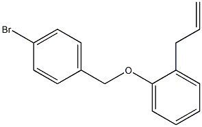 2-ALLYLPHENYL-(4-BROMOBENZYL)ETHER Struktur