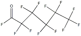 PERFLUOROHEXANOYL FLUORIDE Struktur