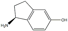 (1S)-1-AMINOINDAN-5-OL Struktur